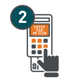 Mobile Payment Icon step 2